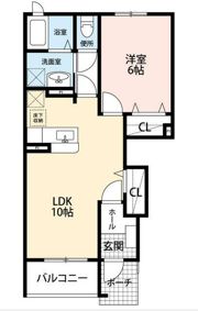 プティ アンジェの間取り画像