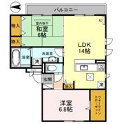 パイン コートの間取り画像