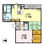 ルネ舟木 Ⅰの間取り画像