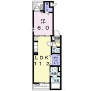 シャロームの間取り画像