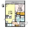エトワールウエストの間取り画像