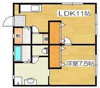 サンシティ2の間取り画像