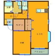 ベルーネ新町の間取り画像