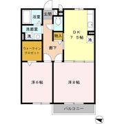 ボナールⅡの間取り画像