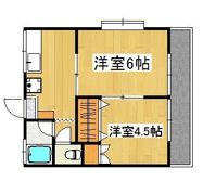オレンジハイツの間取り画像