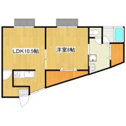 コーポ清水の間取り画像