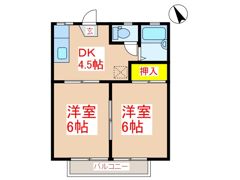 ガーデンプレイス住吉Aの間取り画像