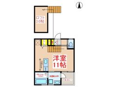 TRE B棟（トレB棟）の間取り画像