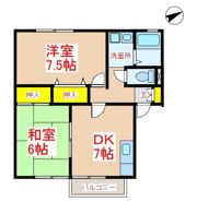 セジュール本田の間取り画像