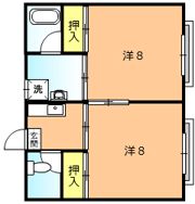 REVE福島の間取り画像