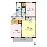 Hideout御殿場(ﾊｲﾄﾞｱｳﾄｺﾞﾃﾝﾊﾞ) Bの間取り画像