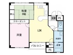ドリームパレスの間取り画像