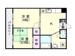 エスポワールM＆Tの間取り画像