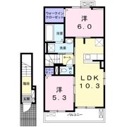 グレースハイランド上田Ⅰの間取り画像