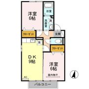 シャルル アモリ A/Bの間取り画像