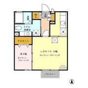 サンパティーク上田原 A/Bの間取り画像