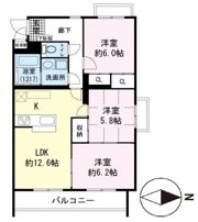 Gold palaceの間取り画像