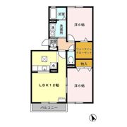 カーザ･ウーヴァ A/Bの間取り画像