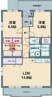 ガーデンヒルズ さくらの間取り画像