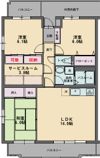コルティーレ弐番館の間取り画像