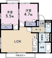 ウィン堀前Aの間取り画像