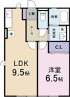 レスポワールAの間取り画像