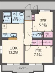 サンフィールド サウスの間取り画像