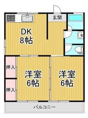 グリーンビュー小原 A棟の間取り画像