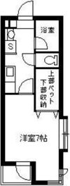 タウンコート荒田の間取り画像