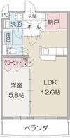 サンラック・Kの間取り画像