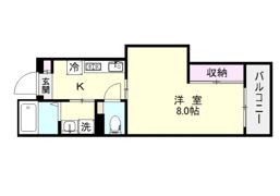 ラピロス荒田の間取り画像