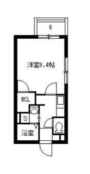 Sun garden葉月館の間取り画像