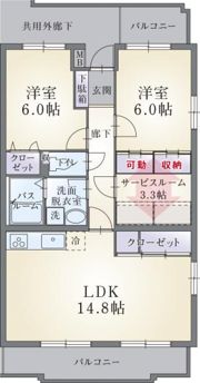 ソレイユ グランの間取り画像