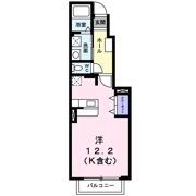 クリスタル メゾンⅠの間取り画像