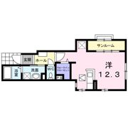 エクレール古結Ⅵの間取り画像