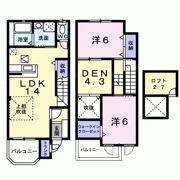グリーンヒルの間取り画像