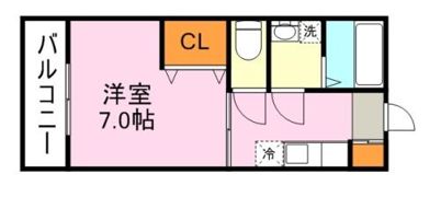甲南ハイツの間取り画像