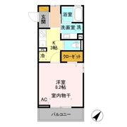 アレーズ ジュアンの間取り画像