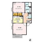 sejour遊岳 A/B/Cの間取り画像