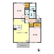 ロイヤルガーデン沢村 D/E/Fの間取り画像