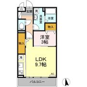 クレールTKの間取り画像