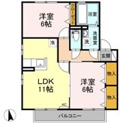 リビングタウン 二番館の間取り画像