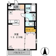 サニーヒルズ岡宮の間取り画像