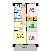 クレスト西添の間取り画像