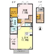 グリーン リーフ アベニューの間取り画像