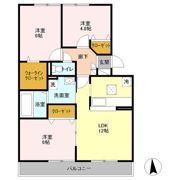 BLESTON ARUGAの間取り画像