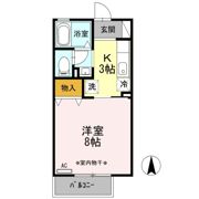 ルミエール Aの間取り画像