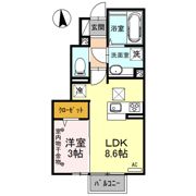 メゾン ナカザワ Ⅱの間取り画像