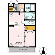 セジュール北島の間取り画像