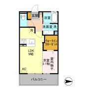 レセンテ塚田の間取り画像